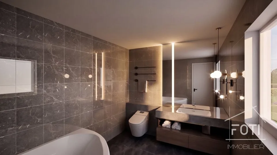 Grand chalet de 5,5 pièces avec sous-sol et garage double, sur plan avec toutes les finitions au gré du preneur. – foto 10 di 23