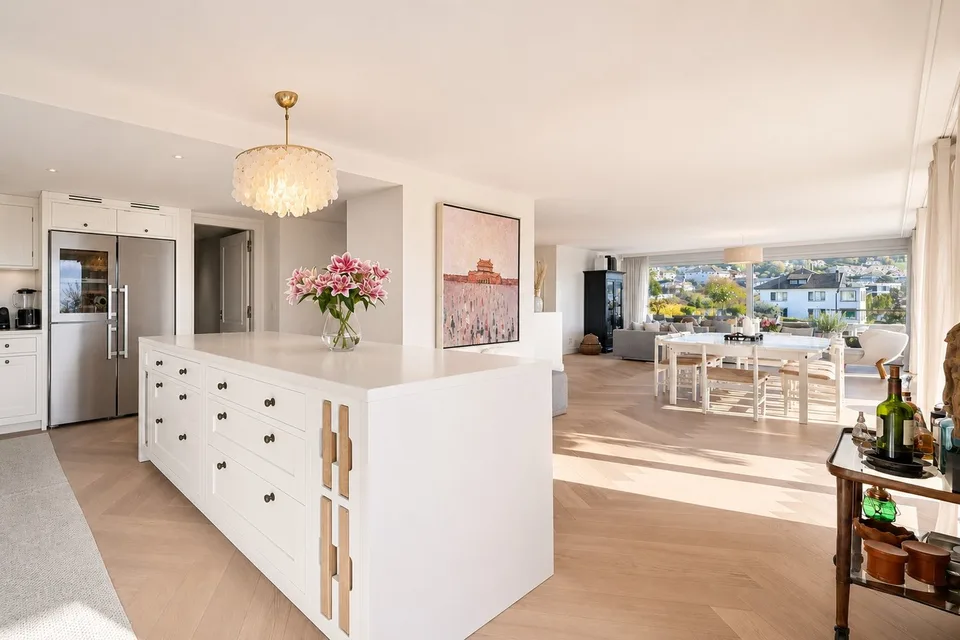Duplex d'exception avec jardin privatif et vue lac