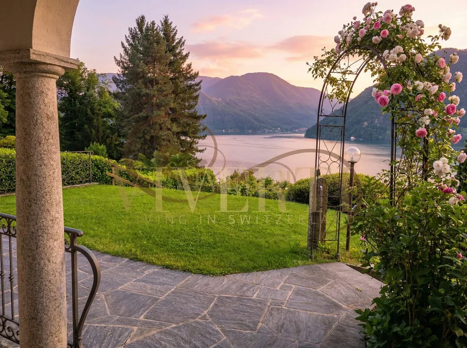 Prestige Villa with Lake View in Carabietta