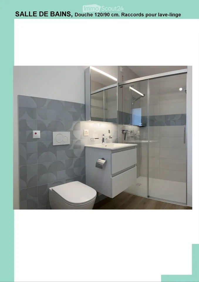 2.5 rooms, New building, High standard, Minergie, Day lounge