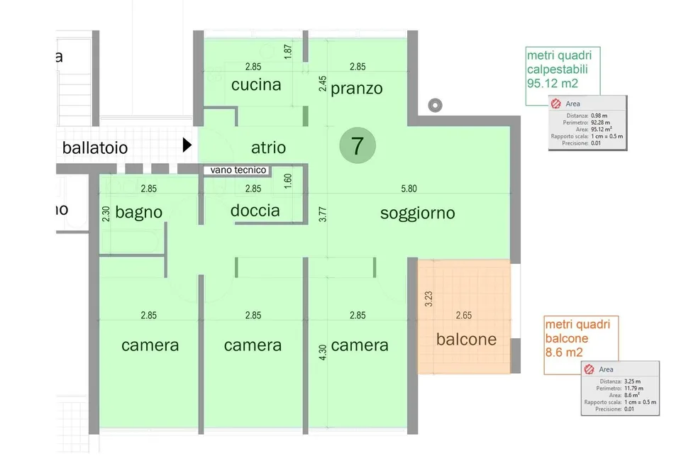 GERÄUMIGES 4.5-ZIMMER-WOHNUNG MIT TERRASSE UND FREIER AUSSICHT IN CADEMPINO