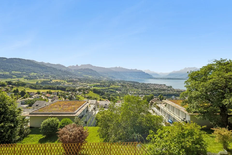 Spacious apartment with lake view