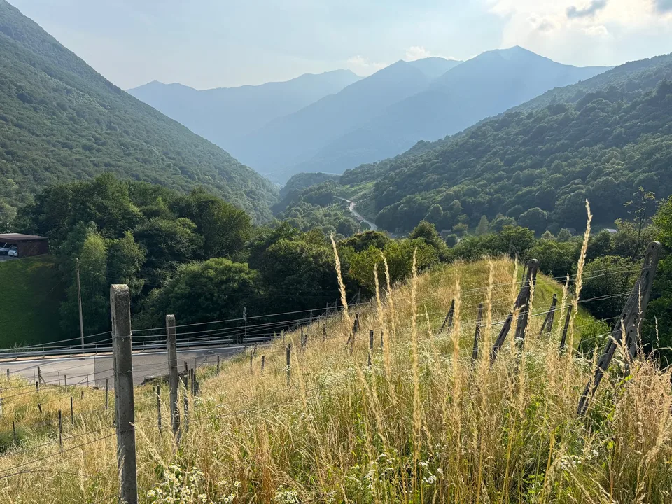 Bauland mit Panoramablick in Medeglia