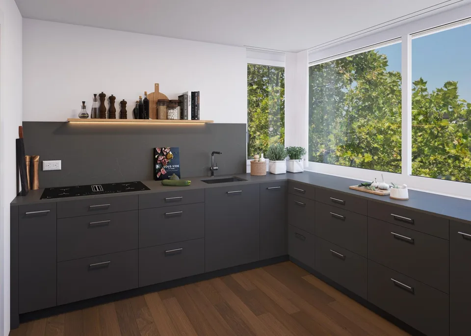Appartement de propriétaire élégant avec flair urbain dans le district 2 de Zurich