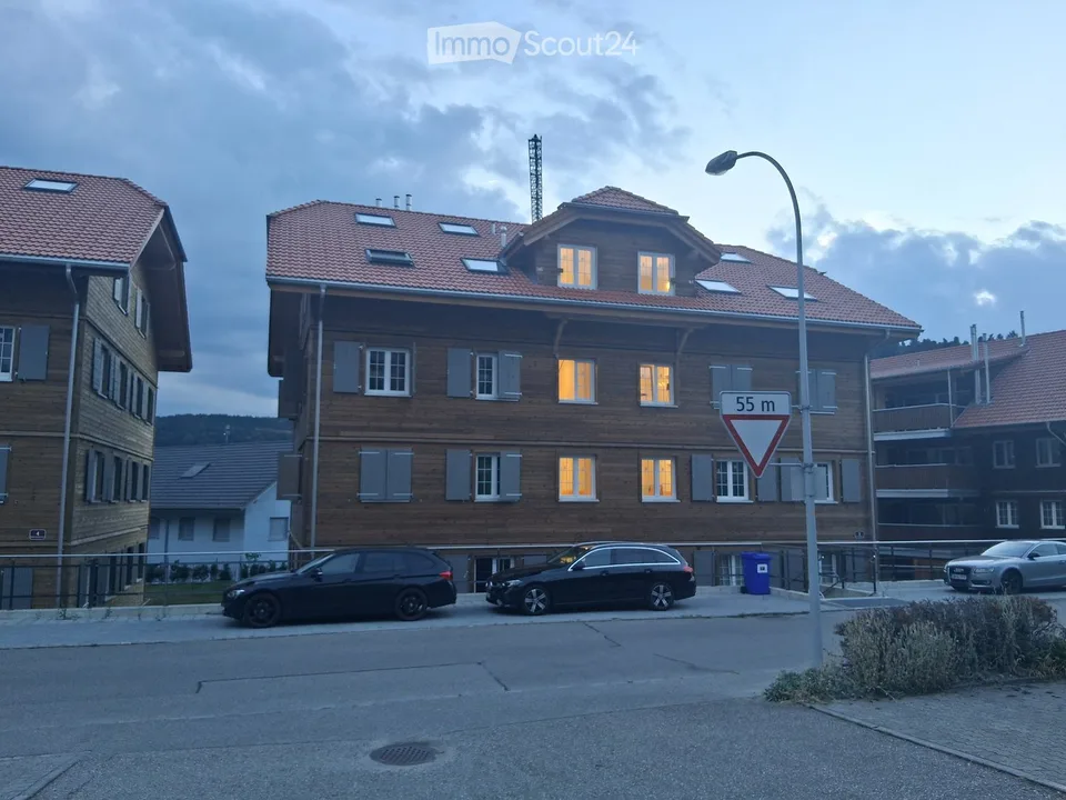 New building (2025) apartment with high construction standard in Grossdietwil