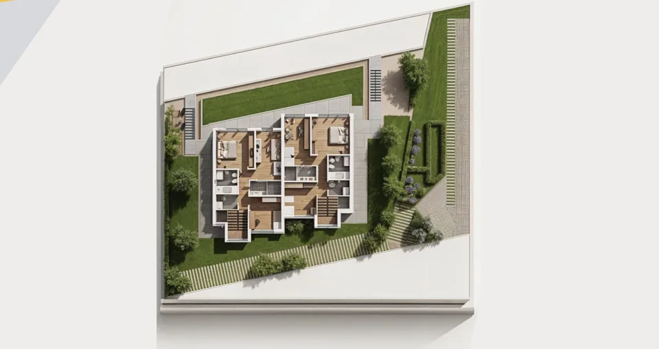 Buildable land with approved project in Gravesano