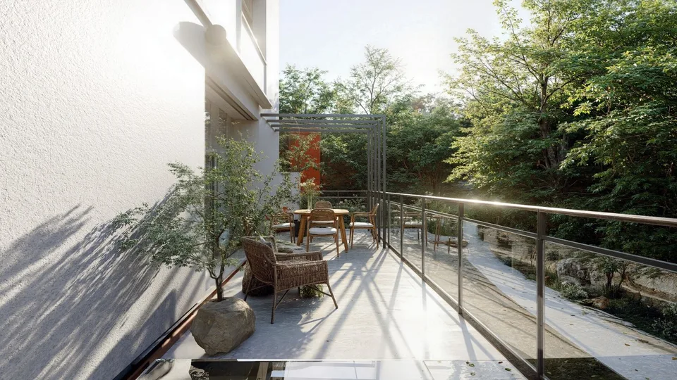 Exklusive 4½-Zimmer-Maisonette mit Seesicht und grosszügiger Terrasse in Goldach