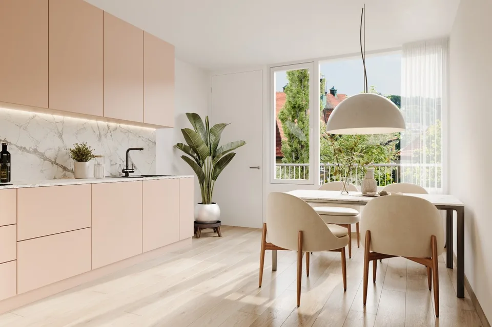 Exklusive 4½-Zimmer-Maisonette mit Seesicht und grosszügiger Terrasse in Goldach
