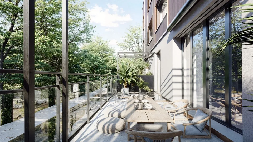 Exklusive 4½-Zimmer-Maisonette mit Seesicht und grosszügiger Terrasse in Goldach