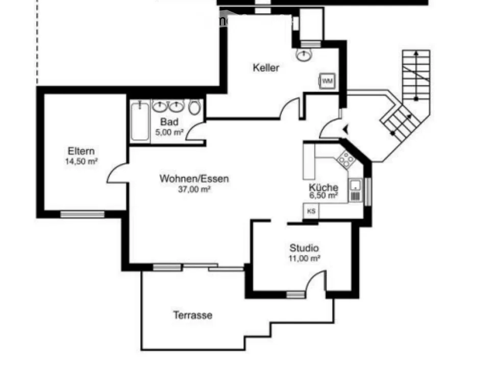 Helle 3.5-Zimmer-Gartenwohnung in ruhigem Quartier in Cham