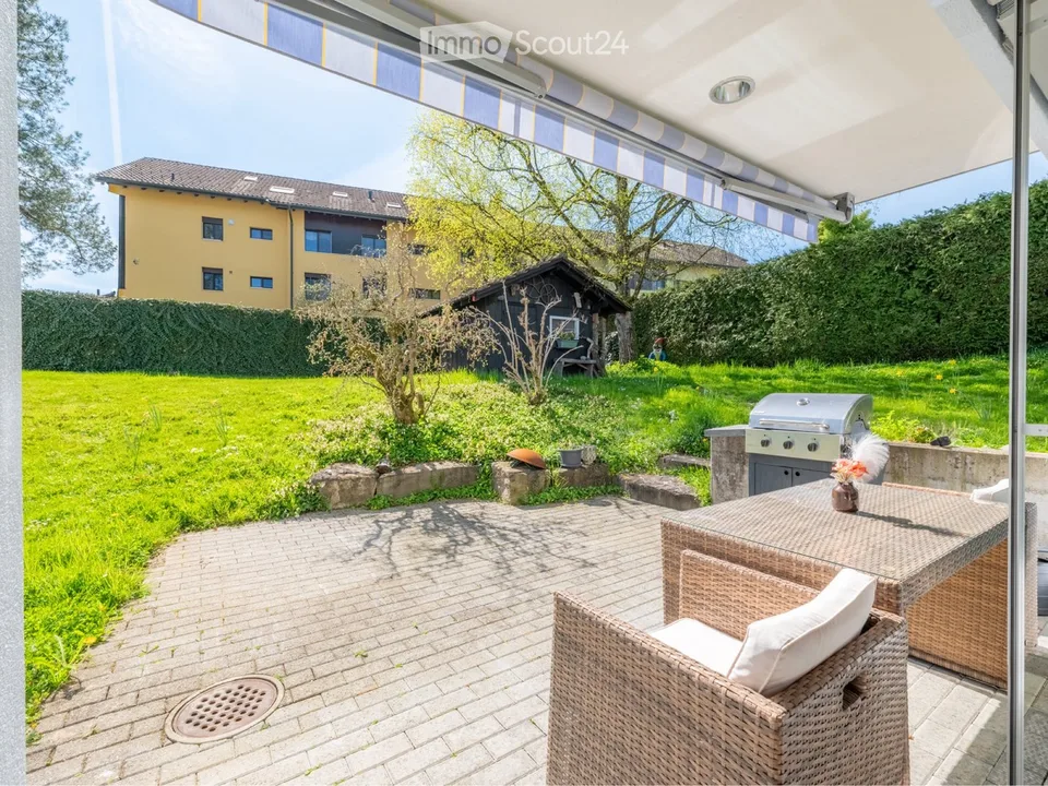 Helle 3.5-Zimmer-Gartenwohnung in ruhigem Quartier in Cham