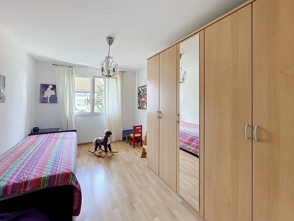 5.5-room apartment in PPE, 1st floor with balcony