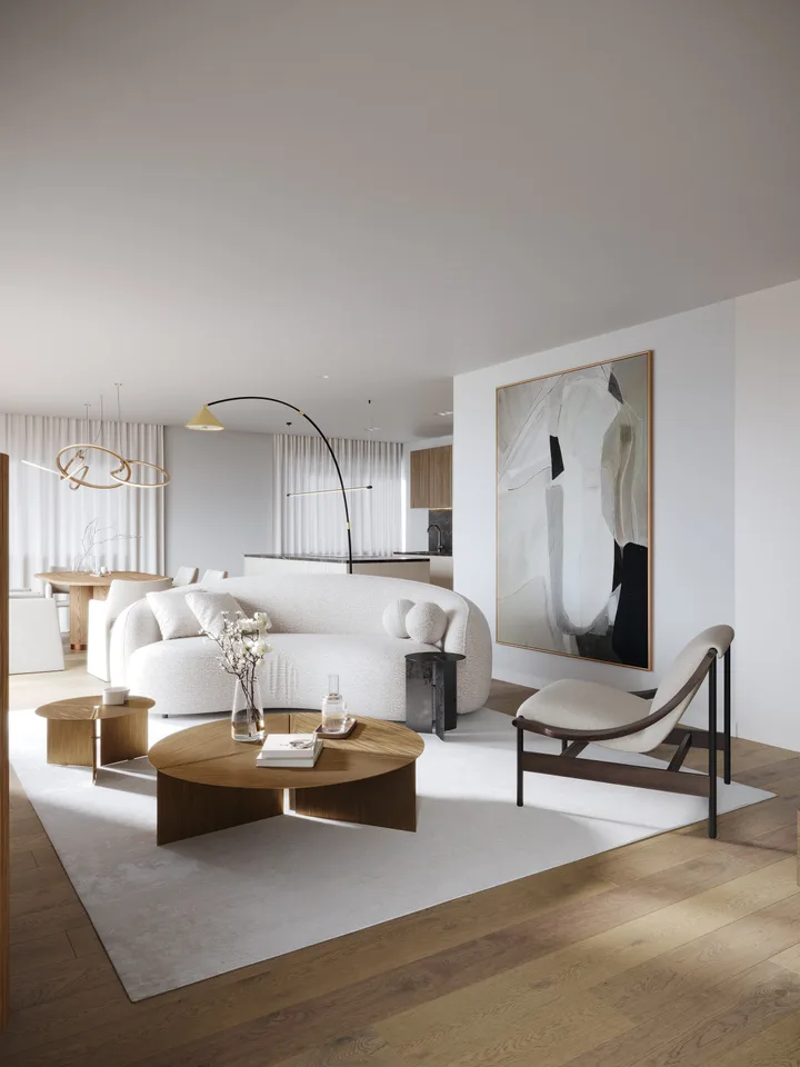 Appartamento in attico di 3,5 locali con 74 m² di terrazze e vista sul lago – privacy esclusiva a Kriens