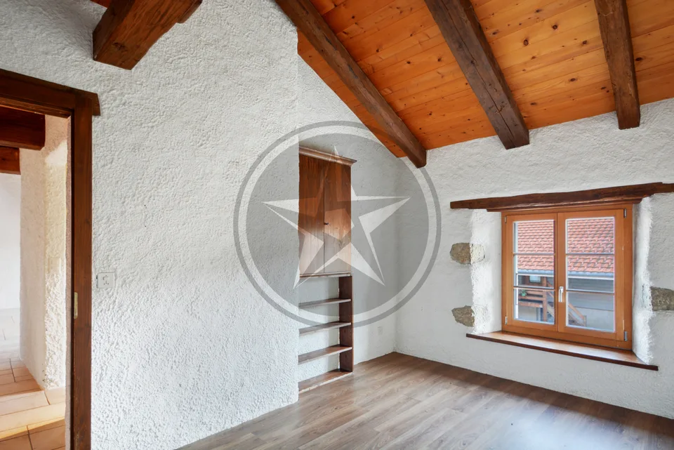 Magnifique ferme mitoyenne rénovée comprenant 2 appartements