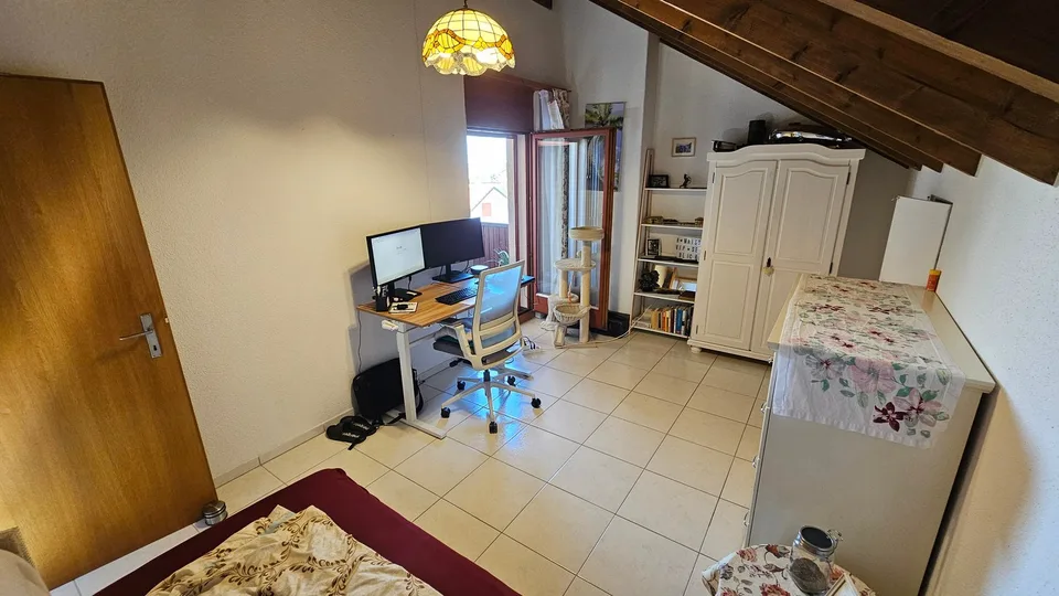 4.5-Zimmer-Maisonette-Wohnung mit zwei Balkonen mit Seesicht