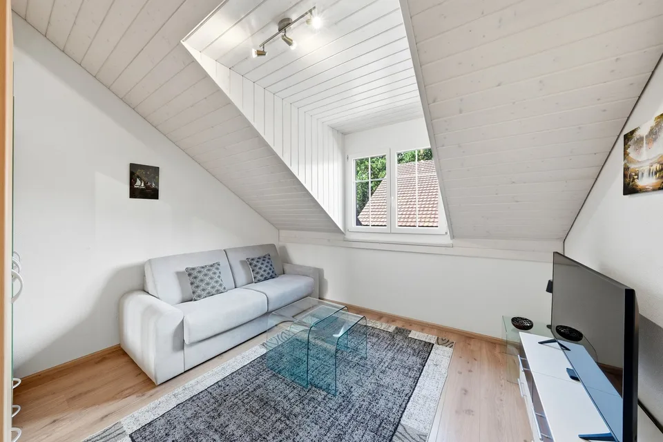 Apartment with 4.5 rooms + furnished attic