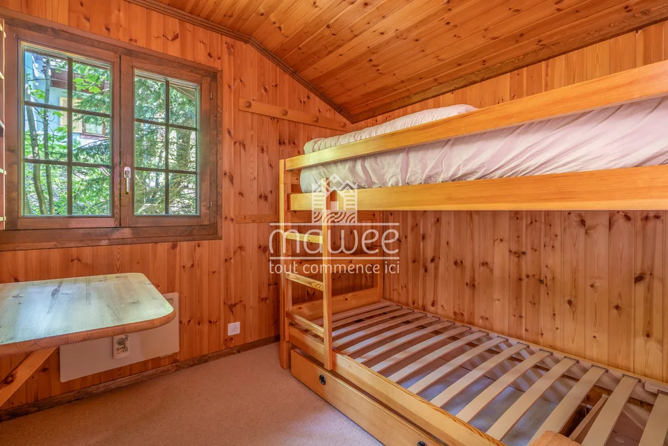 Charmanter Chalet mit 4,5 Zimmern, ideal für eine Zweitwohnung.
