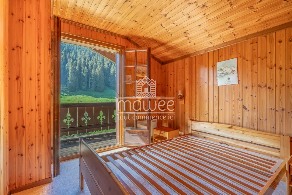 Charmanter Chalet mit 4,5 Zimmern, ideal für eine Zweitwohnung.