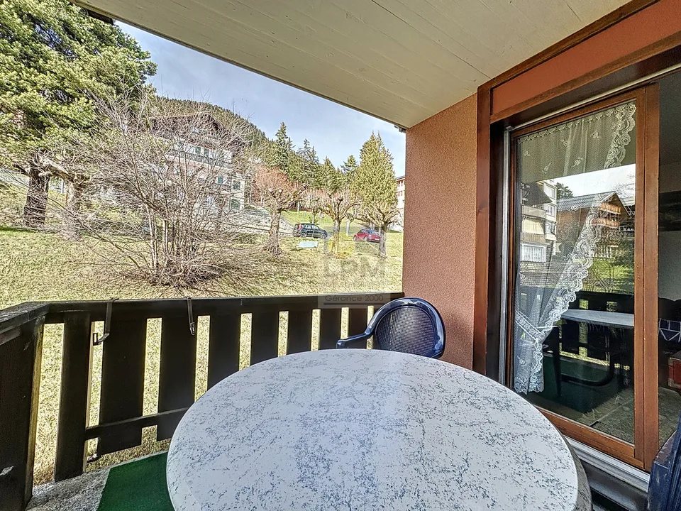Vaste 2.5 pièces (57 m²) pour profiter de la montagne été comme hiver
