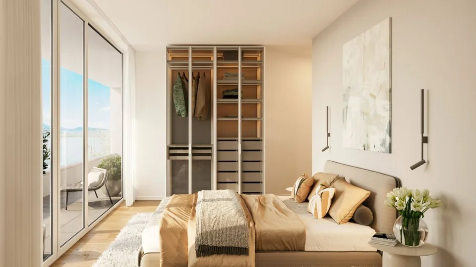 New building: 4.5-room apartment with unique lake view