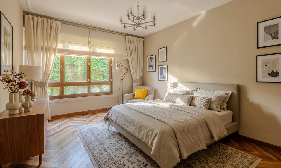 GRANDE APPARTEMENT 4.5 PIÈCES AVEC BALCON ET PISCINE AU CENTRE DE LUGANO