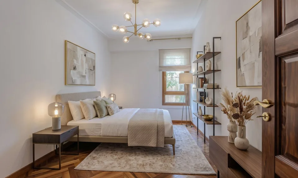 GRANDE APPARTEMENT 4.5 PIÈCES AVEC BALCON ET PISCINE AU CENTRE DE LUGANO