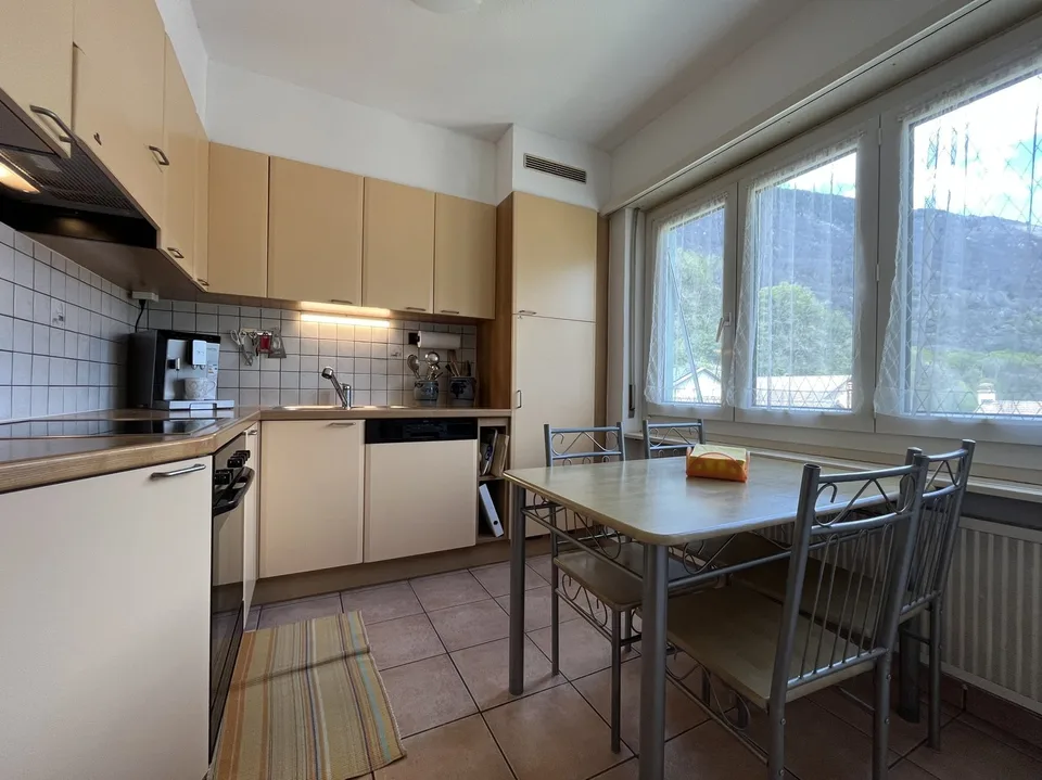 BRIGHT ATTIC APARTMENT 4.5 ROOMS WITH GREEN VIEW IN LUMINO