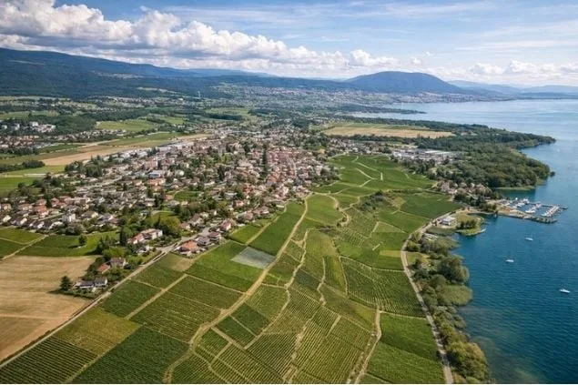 Terrain à bâtir avec vue panoramique sur le lac – Projet résidentiel à fort potentiel