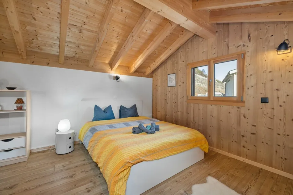 Charmante Reihenhaus-Villa mit 3 Zimmern und 1/2 von 110 m2 im Herzen der Weinberge von Saillon