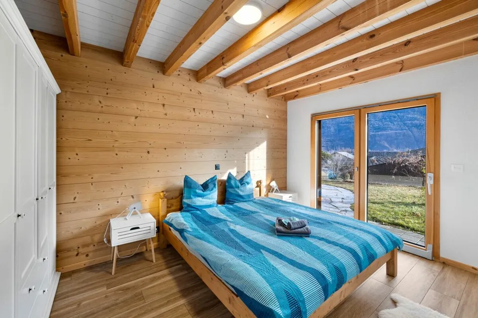 Charmante Reihenhaus-Villa mit 3 Zimmern und 1/2 von 110 m2 im Herzen der Weinberge von Saillon
