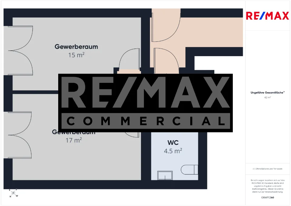 Vielseitig nutzbare Gewerbe-oder Praxisräume an attraktiver Lage