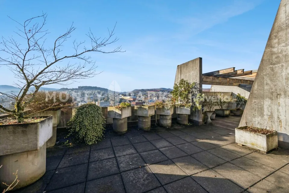 Terrace apartment with panoramic view over Liestal