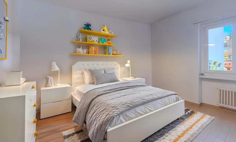 SPACIOUS 4.5-ROOM APARTMENT WITH PANORAMIC VIEW IN A GREEN AREA IN CADRO