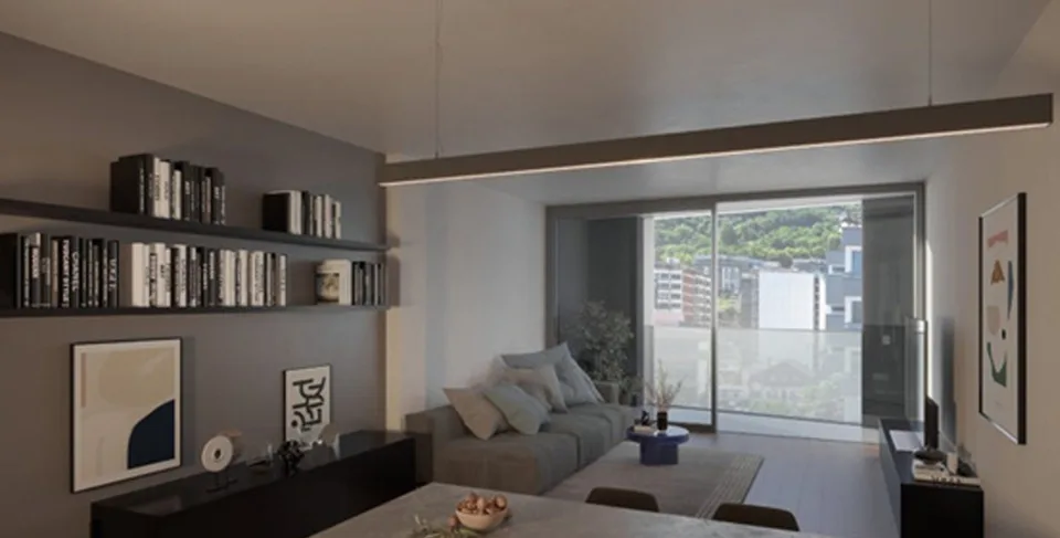 Appartement moderne de 2,5 pièces avec cave, Paradiso