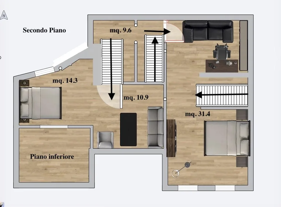SPLENDIDA CASA 5.5 LOCALI RINNOVATA CON CHARME A CASTELROTTO