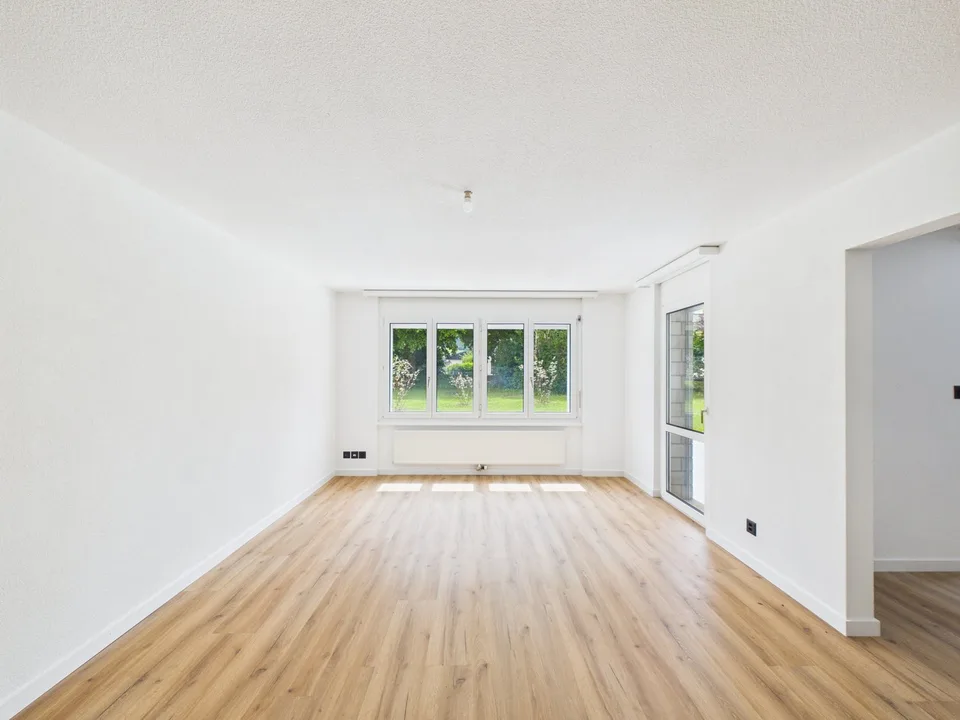 Bell'appartamento di 3.5 locali con terrazza e giardino nel cuore di Glovelier