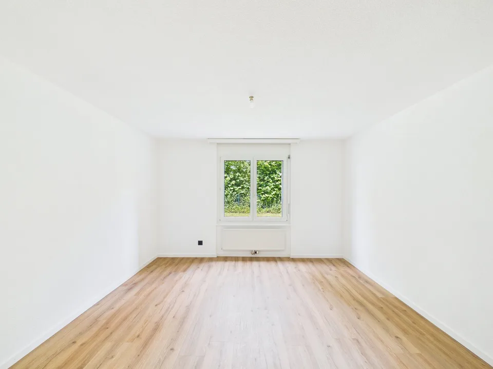 Bell'appartamento di 3.5 locali con terrazza e giardino nel cuore di Glovelier