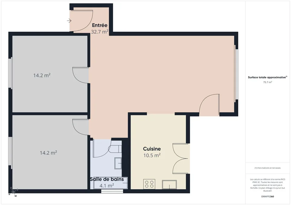 Bell'appartamento di 3.5 locali con terrazza e giardino nel cuore di Glovelier