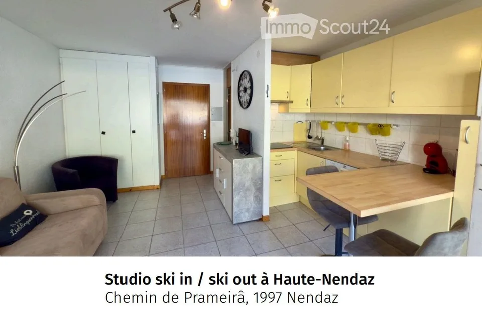 Studio à louer à Haute-Nendaz