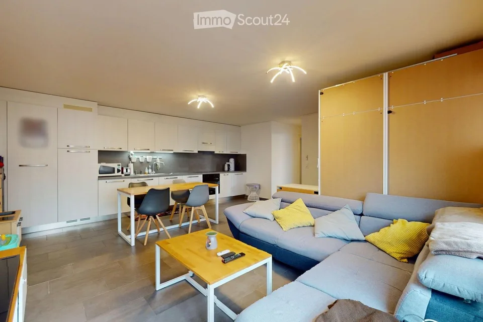 Sofort zu übernehmen - Schönes 3,5-Zimmer-Apartment in Oron