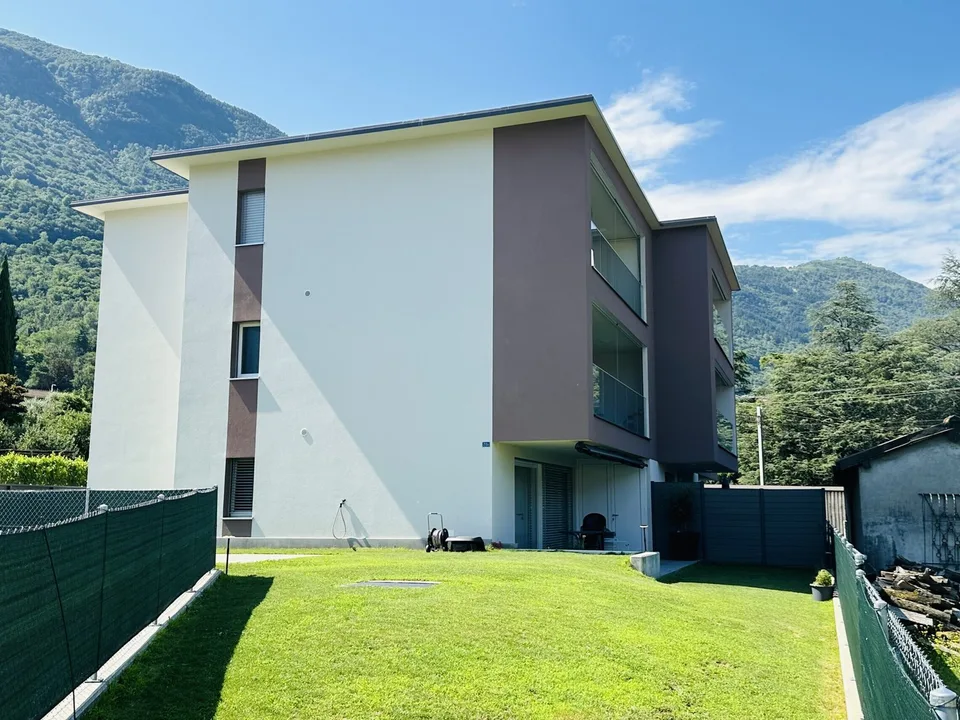 NEW 4.5 ROOMS WITH BALCONY AND OPEN VIEW IN BELLINZONA