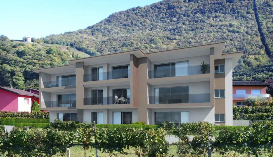 NEW 4.5 ROOMS WITH BALCONY AND OPEN VIEW IN BELLINZONA