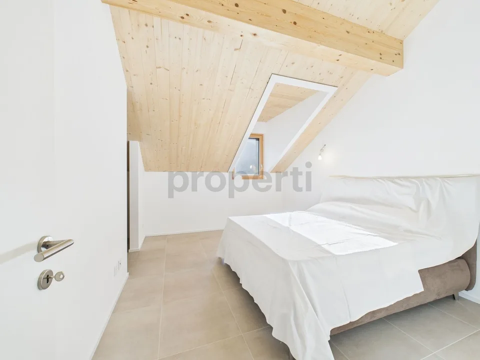 Exclusive 3.5-room attic in Biasca - Residenza al Mulino