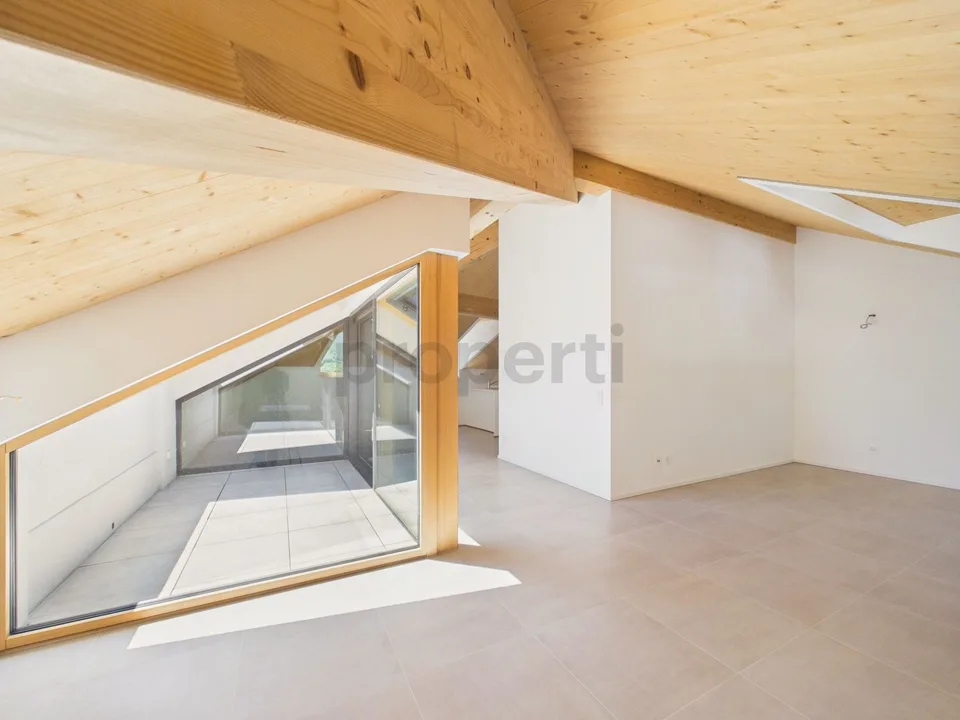 Exclusive 3.5-room attic in Biasca - Residenza al Mulino