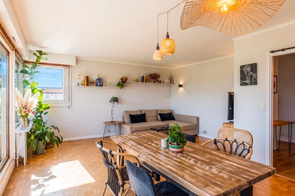 Attico traversante - Vista panoramica Mont-Blanc & Jura - 101 m² -