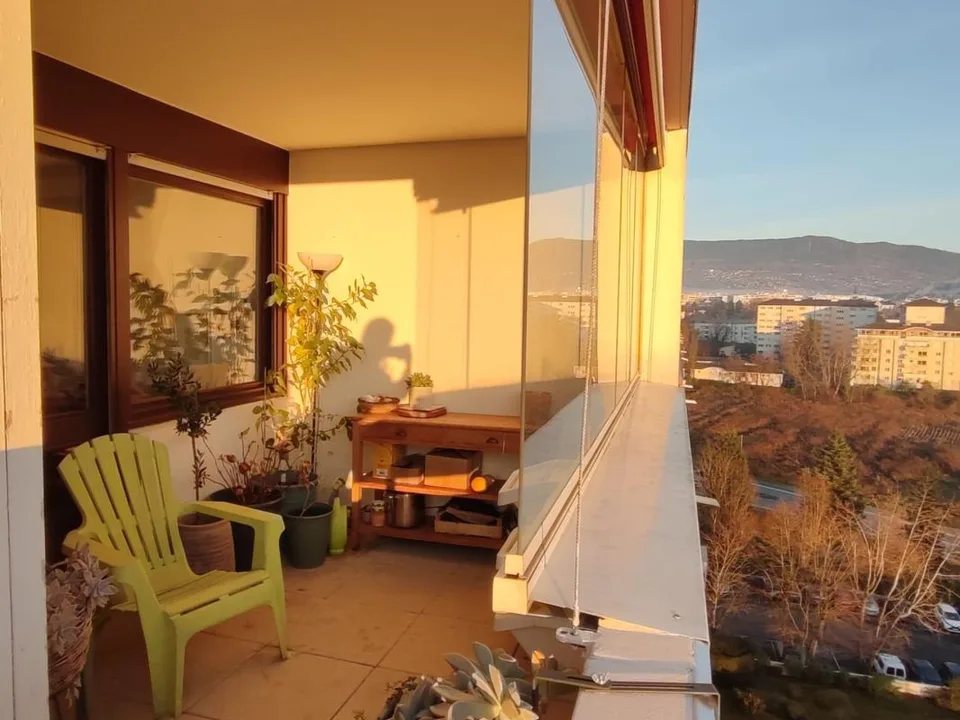 Attico traversante - Vista panoramica Mont-Blanc & Jura - 101 m² -