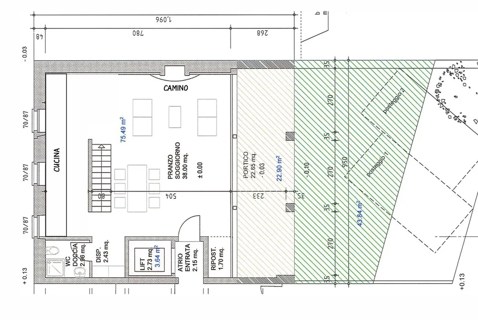 Geräumiges Duplex mit 3,5 Zimmern und eigenem Garten in Agno