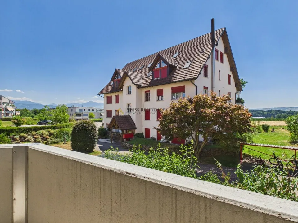 Rêve de maison avec panorama alpin