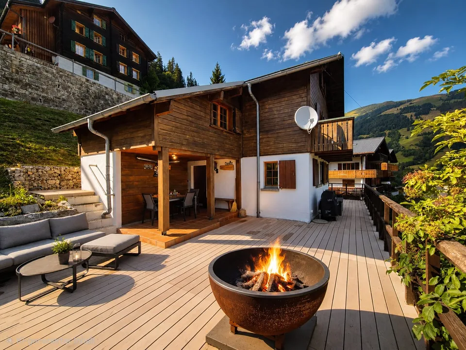 Ferienhaus mit Logenplatz in den Bündner Bergen