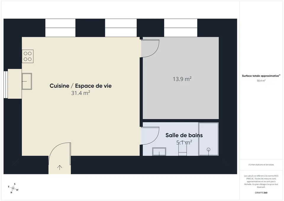 Charmantes 2,5 Zimmer Wohnung im erhöhten Erdgeschoss in Courfaivre